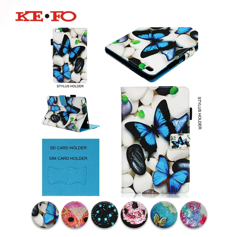 Case For Lenovo Tab4 Tab 4 8.0 inch,PU Leather Cover For Lenovo Tab4 Tab 4 8 TB-8504x TB-8504F TB-8504N TB-8504 tablet Case Flip Cover (1)