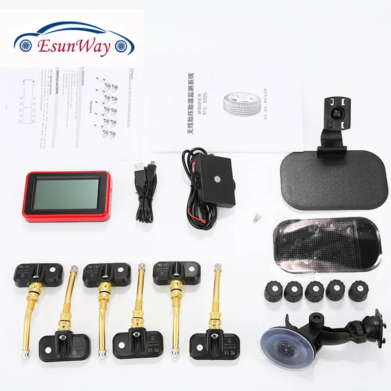 

Truck TPMS with extenal and internal sensors