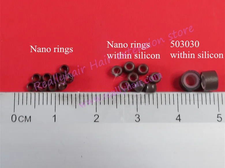 1000 шт черный силиконовый микронано шарик с силиконовой линией для нано-наращивание волос набор инструментов 7 цветов на выбор