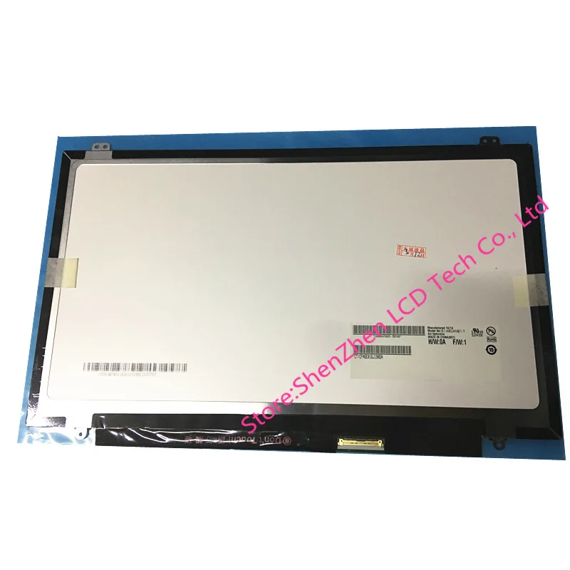 

14.0" QHD 2K 2560x1440 LCD Laptop Screen B140QAN01.1 for HP Elitebook 840 G4 LED Matrix Display IPS 72% NTSC Non-Touch 40Pin eDP