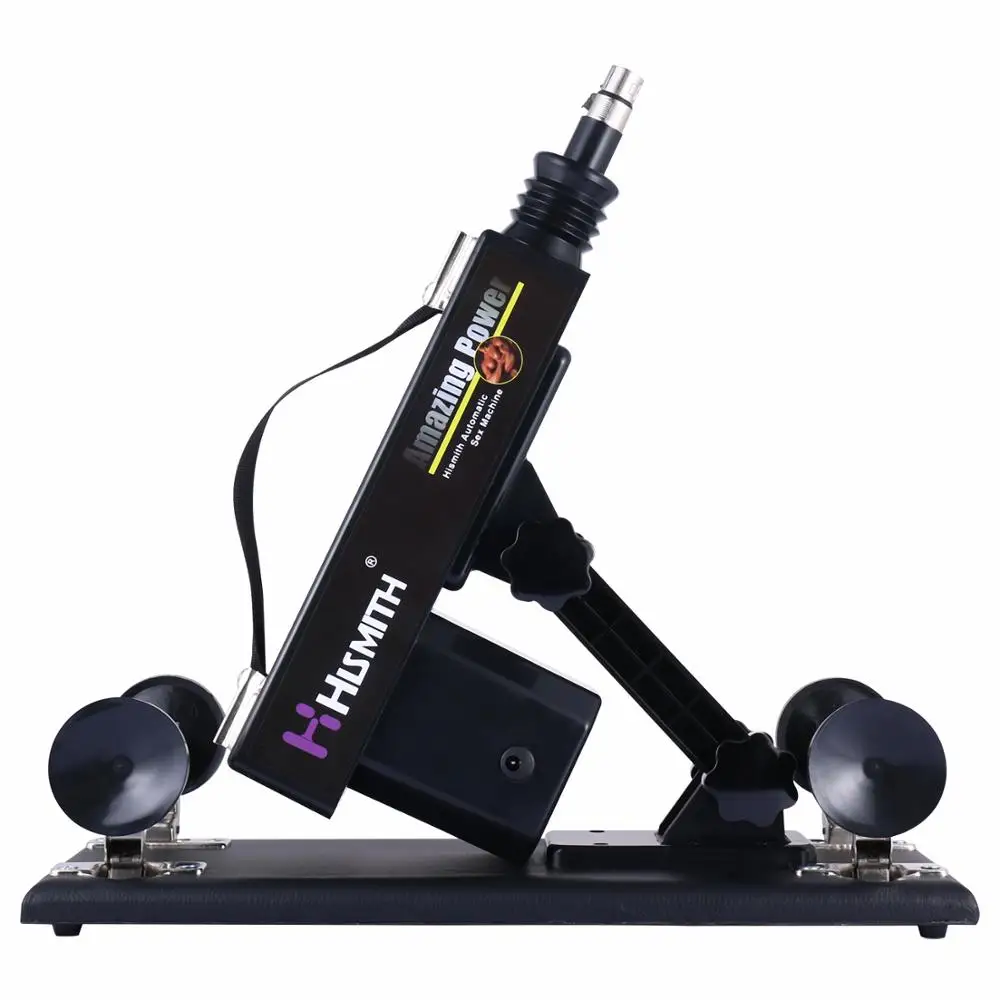 Hismith Automatic Sex Machine Multi-speed Adjustable Vibrator 4 Pcs Accessories Retractable Sex Toy