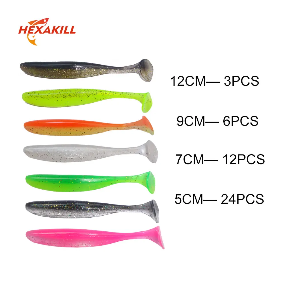 Hexakill soft lure 5cm/7cm/9cm/12cm rubber Fishing lure Shad Swimbaits Silicone bait soft Bait lure For perch pike Hexakill soft lure 5cm/7cm/9cm/12cm rubber Fishing lure Shad Swimbaits Silicone bait soft Bait lure For perch pike