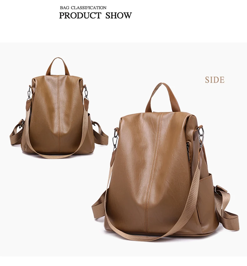 Мода небольшой рюкзак Для женщин 2019 черный сумка рюкзаки для девочек-подростков высокое качество из искусственной кожи мини рюкзак женский