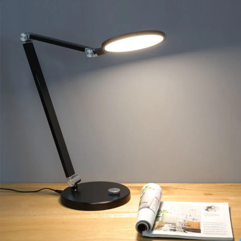 

Professional Metal LED Desk Lamp Adjustable Aluminium Alloy Arm Table Lamp Modern Work Light Reading Light