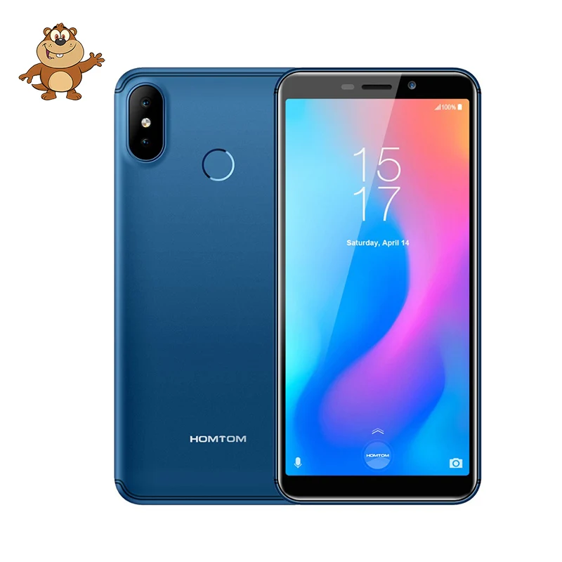 HOMTOM C2 5 дюймов 2 Гб 16 3000mAh18: 9 Безель безрамочный ID 4G LTE мобильный телефон Android 8 1 13MP