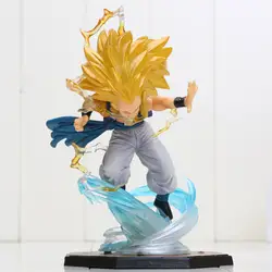 Аниме Dragon Ball Z Супер Saiyan 3 Gotenks zero Figuarts 16 см ПВХ фигурку Коллекционная модель Игрушечные лошадки Рождественский подарок