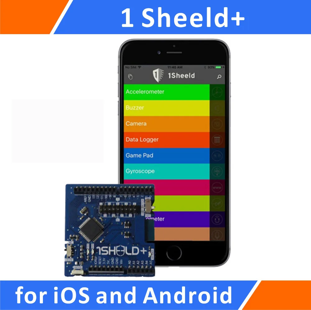 1. Экран для Arduino совместимый с iOS и Android|shield for arduino|shield arduinoshield android |