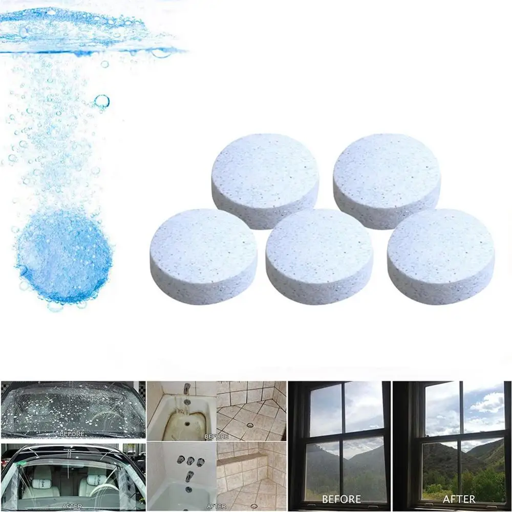 

Multifunctional 5/10/20PCS Effervescent Spray Cleaner Home Cleaning Spray Window Cleaning Car Windshield Glass Cleaner Supplies