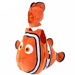 Карнавальный костюм с изображением животных для маленьких детей, рыба-клоун Немо, костюм Pixar, анимированный фильм В поисках Немо