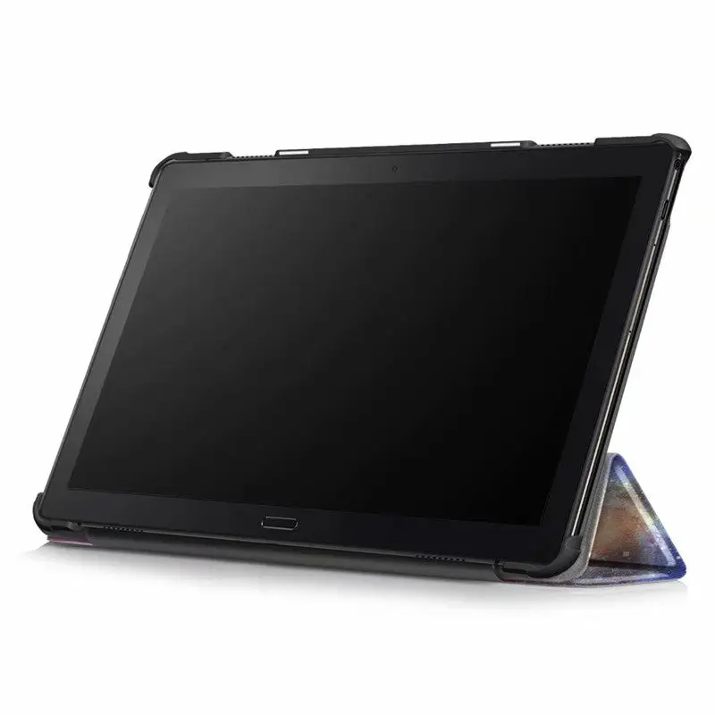 Тонкий магнитный складной чехол подставка для Lenovo Tab P10 искусственная кожа