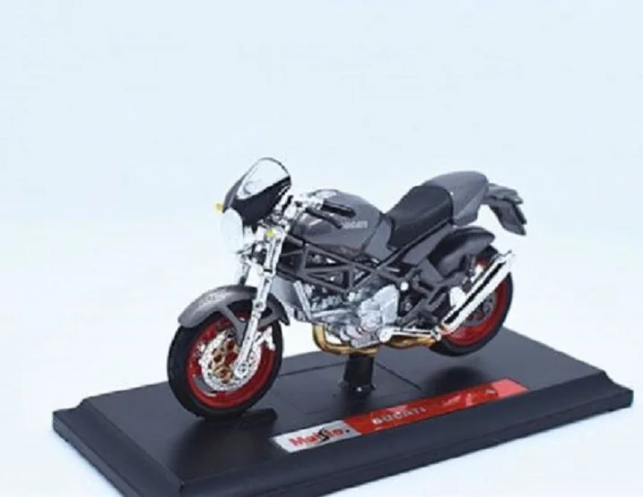 Мотоциклетный велосипед Maisto 1:18 Ducati Monster S4 модель под давлением игрушка новинка в