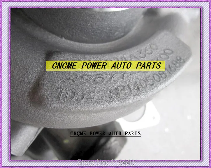 TURBO TD04L 49377-04300 49377-04100 14412-AA360 14412-AA140 14412-AA151 Turbocharger For SUBARU Forester Impreza 2.0L 58T EJ205 211HP (1)