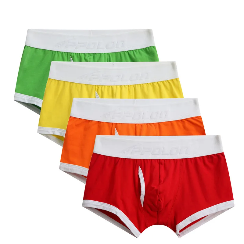 

Sexy Men Boxer Soft Breathable Underwear Male Comfortable Solid Panties Underpants Cueca Boxershorts Homme For Men high quality