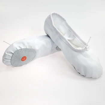 

2019 New Canvas Soft Ballet Shoes Dance Women Shoes Sneakers Girls Women Slippers White Flats Red Pink Women Ballet Shoes
