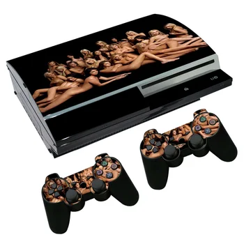 

Skin Sticker Decal for PS3 Fat PlayStation 3 Console and Controllers For PS3 Skins Sticker Vinyl Film - Sexy Lady Woman