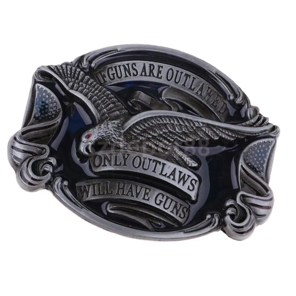 American Men Soaring Eagle Belt Buckles Western Cowboy Jeans Accessories for Boys