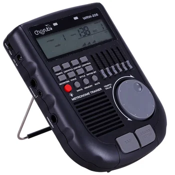 

Cherub WRW-206 Digital Drum Metronome Professional Multiple Metronome Sounds Loop Play Function Amp Simulator Drum Trainer
