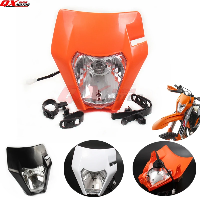 New Motorcycle Dirt Bike Motocross Universal Headlight For 2017 KTM SX