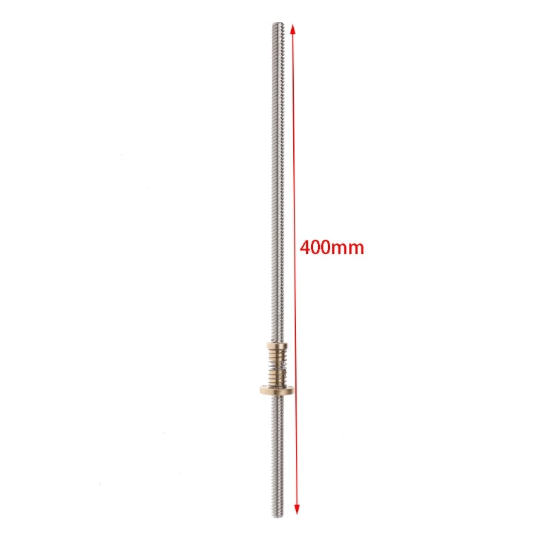 

3d Printer Parts 400mm Anti-Backlash Nut T-Type Trapezoidal Lead Screw T8 for 3D Printer