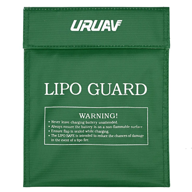 Green URUAV 30X23 мм водостойкий взрывозащищенный красочный Lipo батарея Детская безопасность сумка для RC модели запасные части DIY интимные аксессуары - Цвет: Green