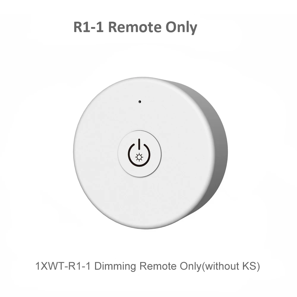 Симистор светодиодный диммер AC 220V 230V 110V Беспроводной RF пульт дистанционного управления с регулируемой яркостью ручка Wifi умный светильник Диммер для светодиодный лампы - Цвет: R1-1 Remote Only
