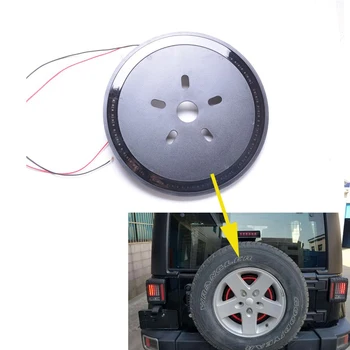 

Spare Tire LED Lamp Wheel Rear 3rd Brake Decoration Light for Jeep JK Wrangler