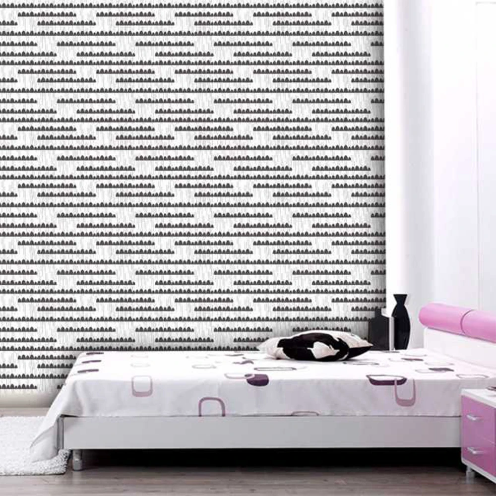Deblack точка черная линия настенная фотообои для гостиной фон 3D обои 3d papel de pared