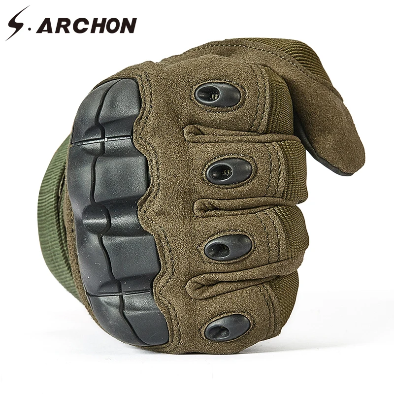 Preise S. ARCHON Special Force SWAT Taktische Handschuhe Männer Knuckle Schützen Schießen Kampf Military Handschuhe Volle Finger Paintball Armee Handschuhe