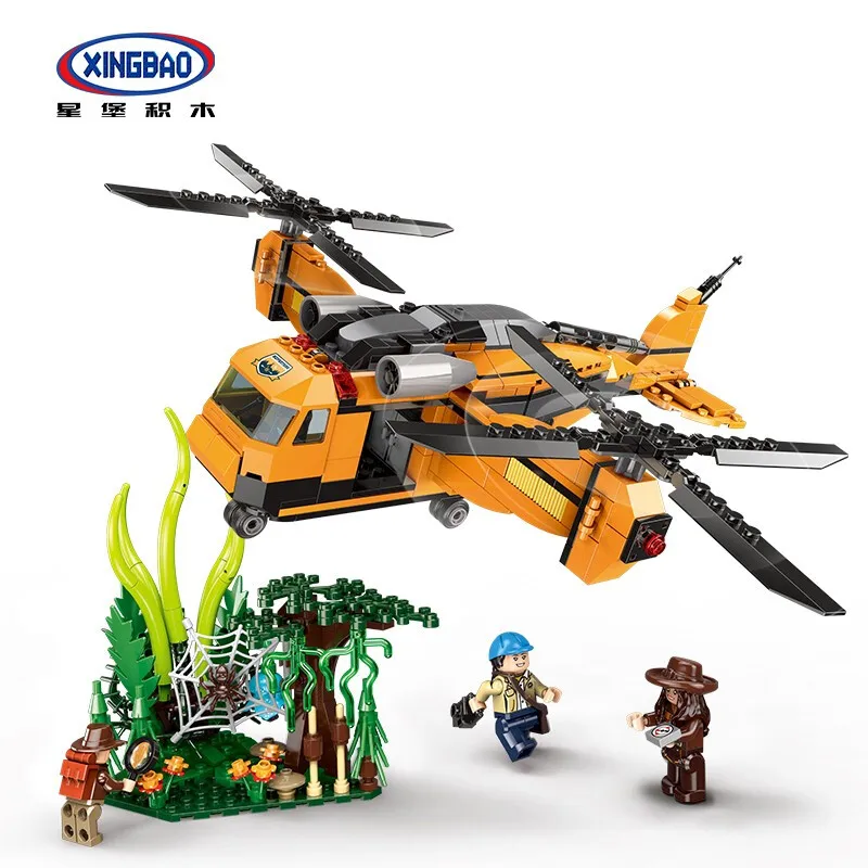 

XingBao XB-15003 Jungle Series The New Children's Educational Toys Small Particles Building Blocks D2