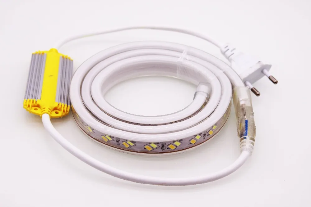 #Best AC220V 5730 5630SMD 120Led M Led Strip Light,1M 2M 3M 4M 5M 10M White Warm White Oblique Paste Chip Led Strip With Plug