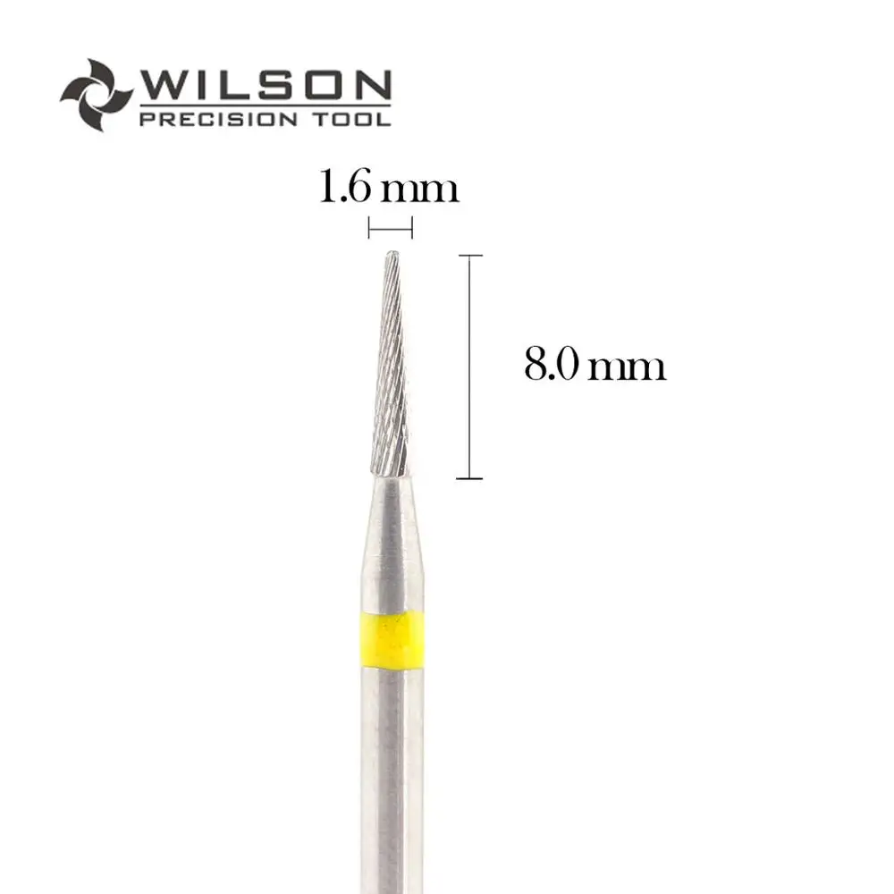 Поперечная резка-супер тонкая(5000104)-ISO 110-карбид вольфрама боры-карбид WILSON сверло для ногтей и стоматологические боры