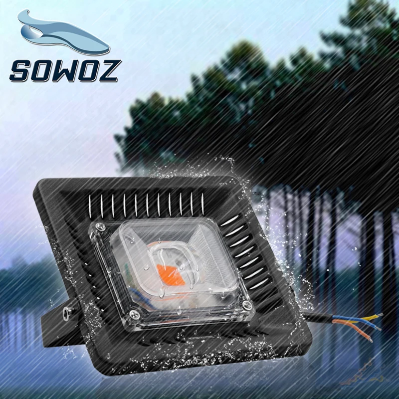 Sowooz LED grow plants light 30 Вт Фито лампы Водонепроницаемый IP65 полный спектр для растений