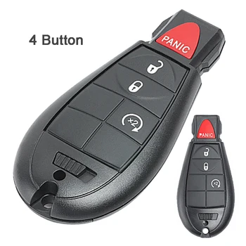 Keyforkess 433MHz PCF7961A Chip FCC: sostituzione GQ4-53T 2 1 3/ 3 1 4 pulsanti telecomando Fobik Fob per Dodge RAM 1500 2500 3500 4500 - KEYECU 433MHz PCF7961A Chip FCC sostituzione GQ4 53T 2 1 3 3 1 4 pulsanti