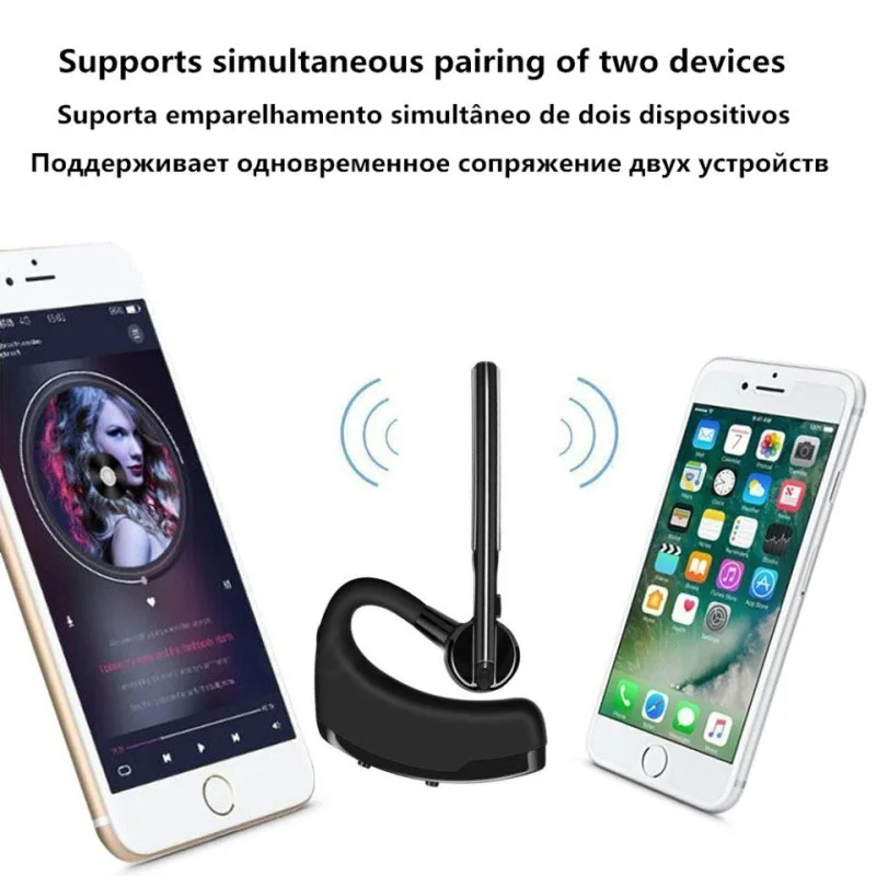 COOLJIER Wireless Bluetooth Earphone For iPhone mobile Xiaomi Stereo Business Headset with MIC Universal Sport Headphones