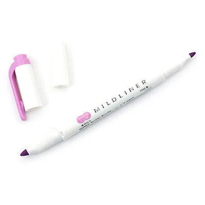 1pcs-colorful-Japanese-stationery-Zebra-Mild-Liner-double-headed-fluorescent-pen-student-hook-pen-highlighter-pen (1)