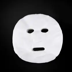 100 шт одноразовая Нетканая матерчатая маска бумажная Тканевая маска для лица ультратонкая женская мягкая дышащая уход за кожей лица DIY
