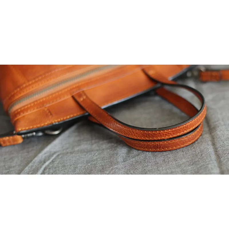 AETOO New retro art handbags original handmade leather small bag simple wild shoulder messenger bag