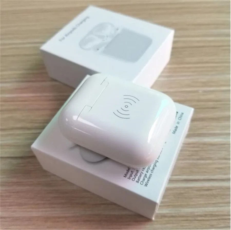 450 Mah Ци Беспроводной зарядный чехол Замена для AirPods|Аксессуары наушников| |