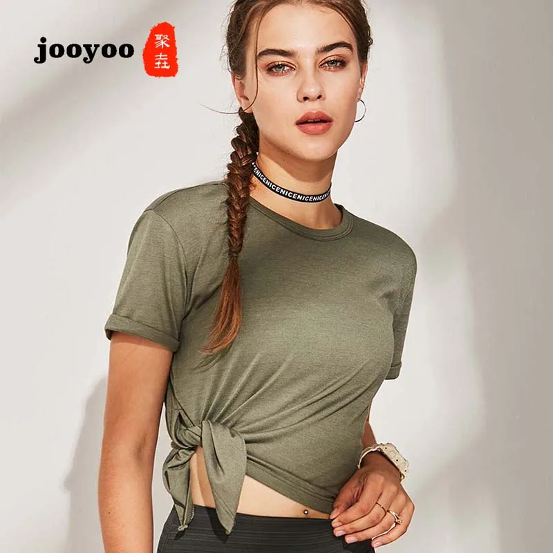 

New Outdoor Sportswear Breathable Quick Dry T-shirt Women Running Fitness Yoga Wear Short-sleeved Women Gym Clothing Female