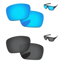 Черный и голубой лед 2 пары Поляризованные замена оптические стёкла для отправки 1 солнцезащитные очки женщин рамки UVA и UVB защиты
