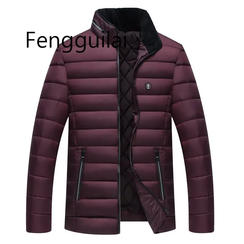 

2019 New Fashion Jackets Men Parka Hot Sale Quality Autumn Winter Warm Outwear Slim Mens Coats Casual Windbreak Jackets Men