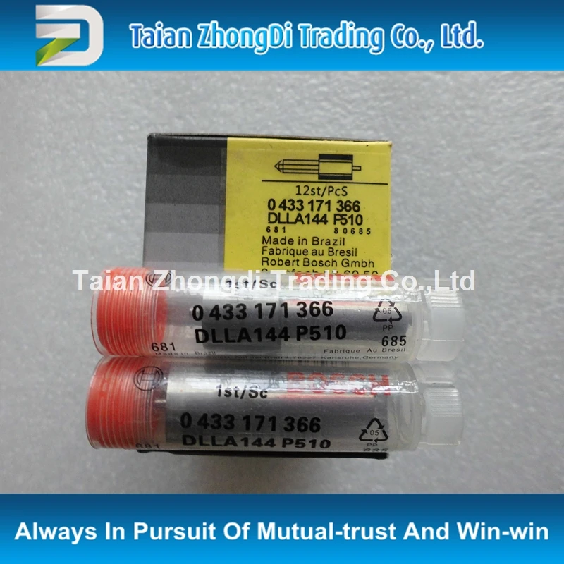 TAZONDLI сопло для инжектора common rail DLLA144P510 0433171366