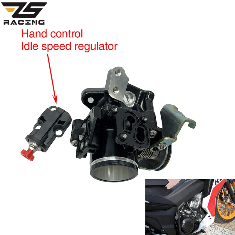 ZS гоночный мотоцикл EFI двигатель ручной Регулятор ХОЛОСТОГО хода для HONDA Rs150 Rs150R