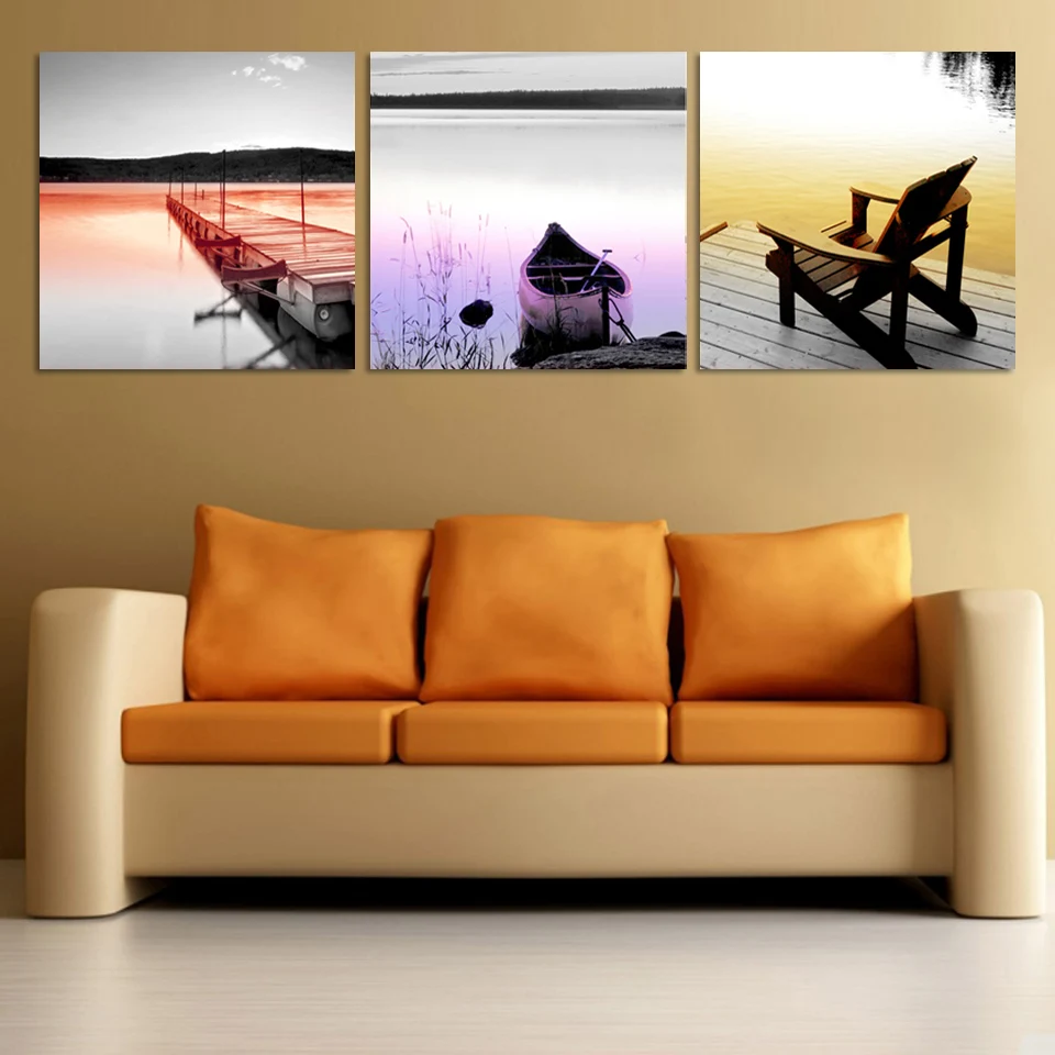 Online Get Cheap Modern Art Pics Aliexpresscom Alibaba Group - Modern Wall Art Decor Panels Canvas Painting Seascape Wooden Bridge Boatand Chair Wall Pic For Living Room Study Room F online get cheap modern art pics aliexpresscom alibaba group - modern wall art decor panels canvas painting seascape wooden bridge boatand chair wall pic for living room study room f