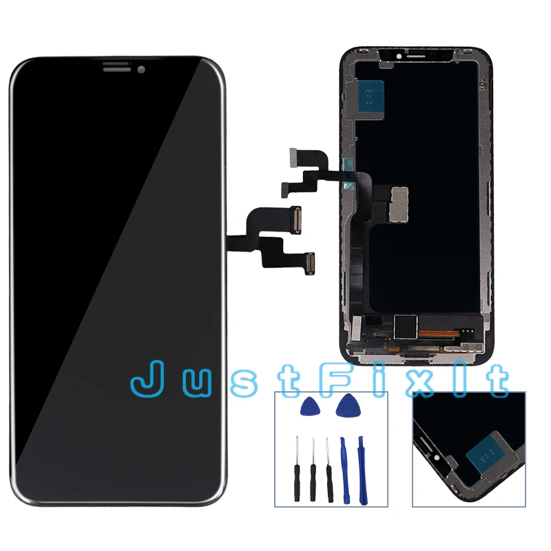 100% протестированное качество AAA TFT без битых пикселей для IPhone X ЖК дисплей