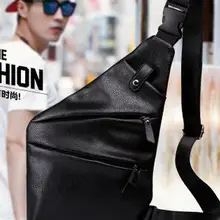 Новая мужская сумка через плечо корейская модная нагрудная сумка