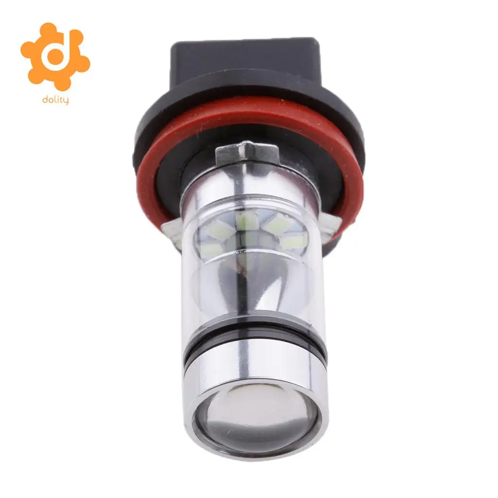 Baoblaze 2 Pieces H11 100W Car Fog Driving Light LED Bulbs High Power Ice Blue