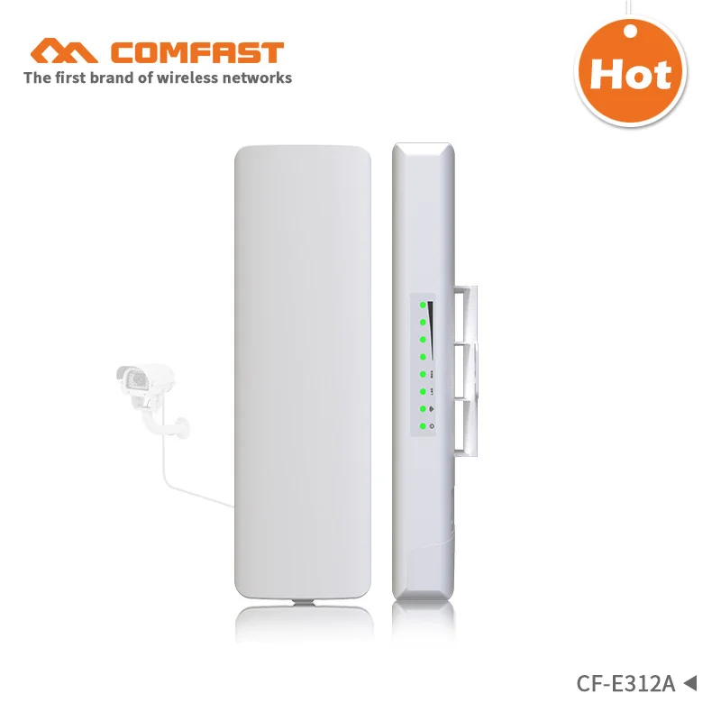 

COMFAST CF-E312A 300Mbps 5.8Ghz outdoor high power wireless bridge cpe repeater for Point to point wifi transmission / receiver