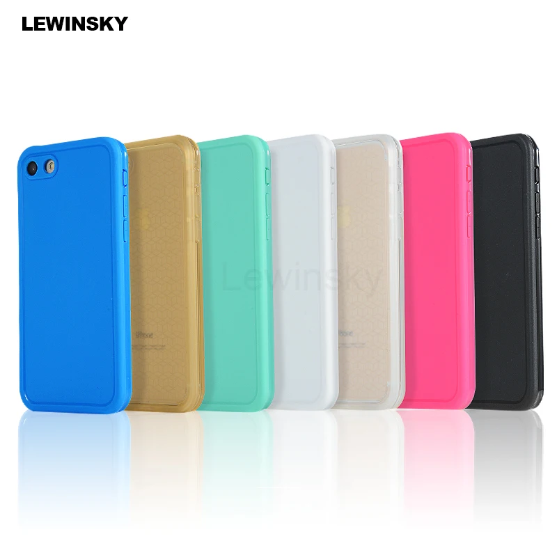 Waterproof Shockproof Dustproof Diving Case For iphone 7 8 6 6s Plus 5 5s Swimming Phone Bag Cover For iphone X SE Full Protect