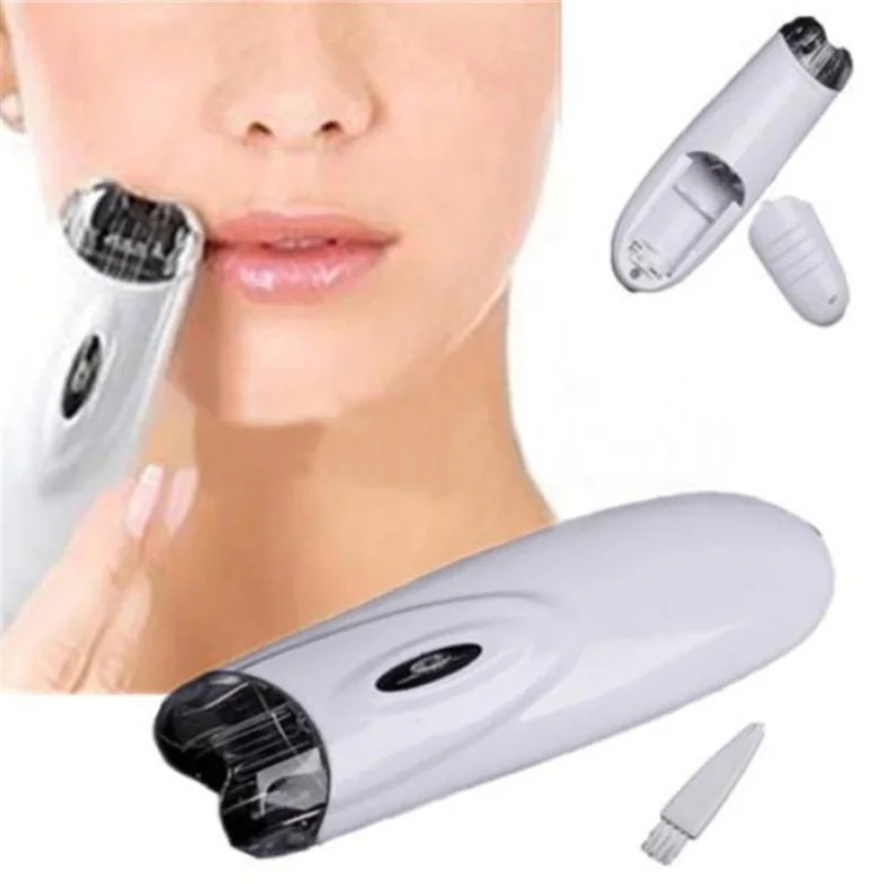 

2017 Hot New Electric Tweezer Automatic Body Facial Hair Remove Trimmer Epilator Shaver Brush